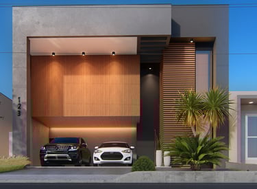 fachada contemporanea arquiteto boituva