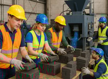 Recyclage et transformation des déchets plastiques