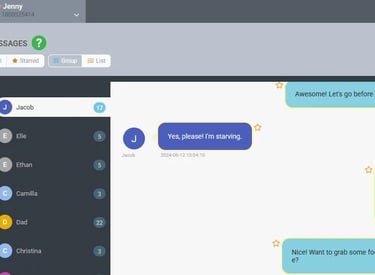 Flexispy Dashboard-Übersicht