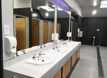 Office Cleaning Bathroom