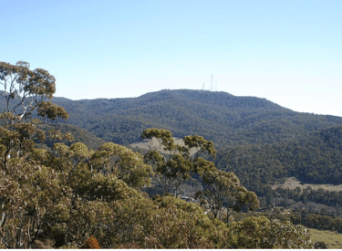 Image of Mount Canobolas from the Pinnacle.