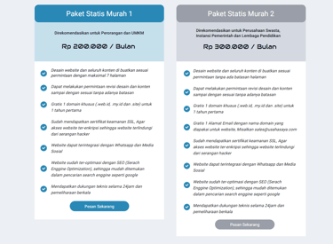 paket website murah