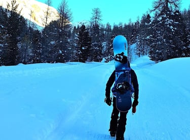 randonnée au Refuge Napoléon, Col d'Izoard