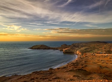 fotografía del cabo de la vela, la Guajira