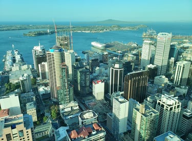 Auckland, New Zealand from the Sky Tower