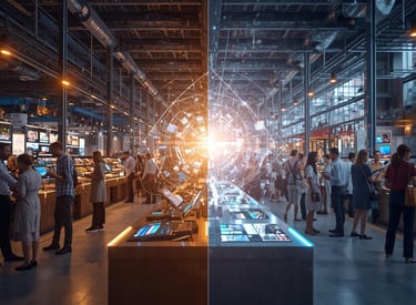 Marketplace supply and demand visual representation