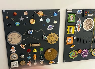 Autism friendly wall boards