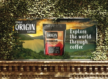 a billboard designed by City Walls Design