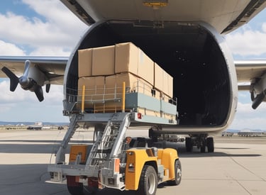 red and blue crane under blue sky during daytime