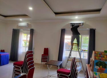 service, cuci, pasang, dan jual beli AC bekas untuk rumah, kos, toko, dan kantor Di Wates,Kulonprogo