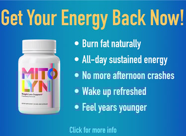 Get Your Energy Back Now!