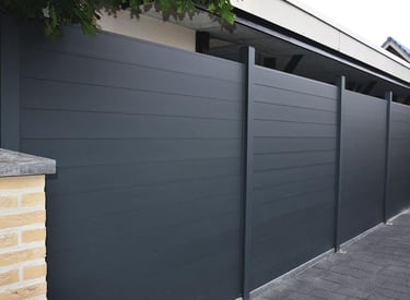Secure and durable composite fencing