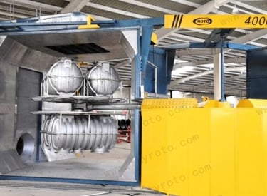 Carousel Rotational Molding Machine