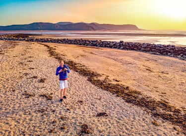 North Shore Beach,  Llandudno