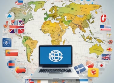 This is a street view of several storefronts on a snowy day. The businesses include a cellular center, a cheque cashing service, and a tax service. The buildings are older, with distinct brick facades and some arched windows. There are small trees planted in front of the buildings, with some snow covering the ground.