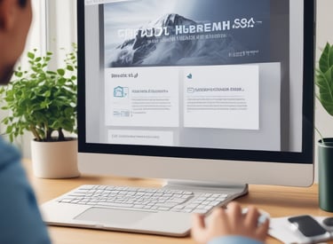 A mobile coffee cart adorned with white flowers and decorative grasses. It features a black menu board displaying various coffee options with prices, such as espresso, cappuccino, and cafe latte. Behind the board, there is a shiny coffee machine and various items neatly placed around it, including wicker baskets. The atmosphere appears relaxed and charming.
