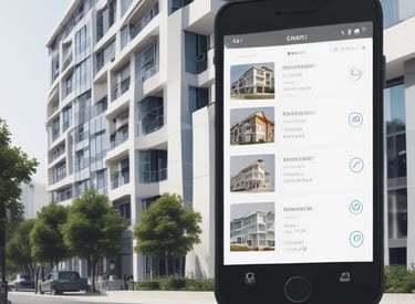 Une résidence au maroc avec écrit Darizi; L'application qui permet au syndics et aux copropriétaires