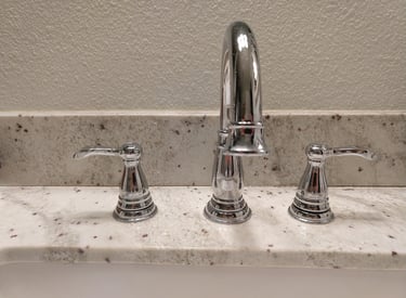 New faucet install