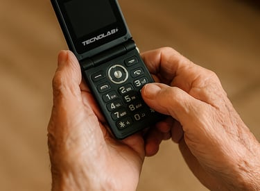 telefono celular senior adulto mayor tecnolab tl709