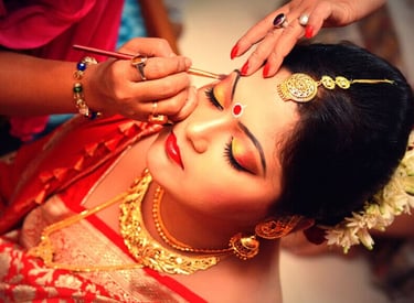 marriage reception | wedding reception makeup makeup by best makeup artist
