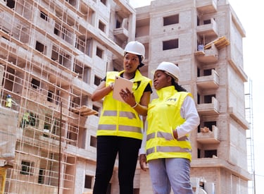 shooting corporate chantier immobilier dakar sénégal 