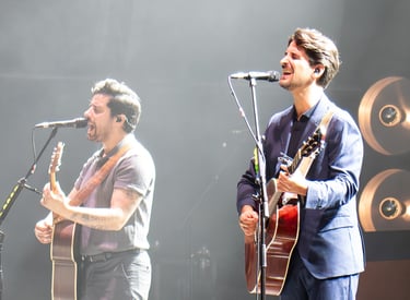 music festival in portugal. os quatro e meia