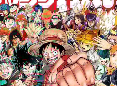 ilustrações de animes