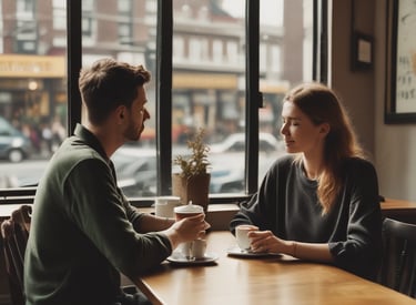 A serene landscape representing personal growth and healing.