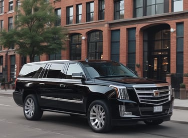 A dimly lit interior of a bus with empty seats, leading to the driver's area. The lights from outside cast a purple and blue glow onto the floor. Decorations hang near the front window, and blurred city lights are visible through the windshield.