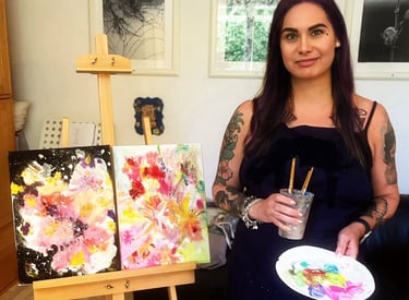 Kreatives Wohlbefinden durch Collage – Ein Workshop mit Diana