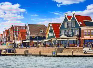vilas pescadores, Marken, Volendam