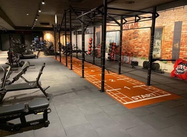 elegant fitness club floor layout design