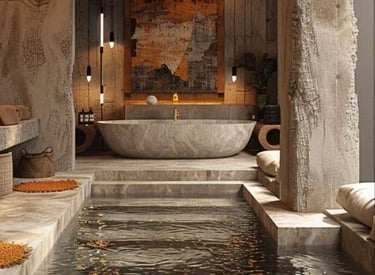 luxury spa indoor pool design