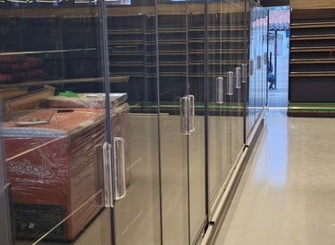 Camara fria supermercado