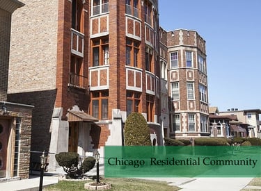 Chicago Southside Residential area