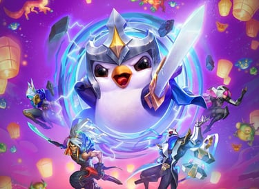 Teamfight Tactics, un jeu de stratégie  de Riot Games.