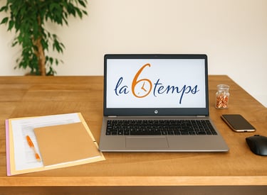 Bureau professionnel imageant la gestion administrative, organisation, assistance pour entrepreneur