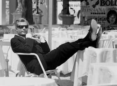 Persol sunglasses define a man of independent style