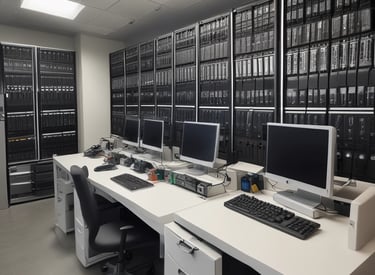 A checklist of data backup strategies on a desk.