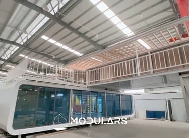 Vivienda modular VM2A1 de doble piso personalizable, MODULARS España