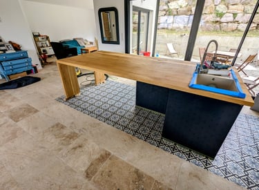 Menuiserie plan de travail à Lancieux