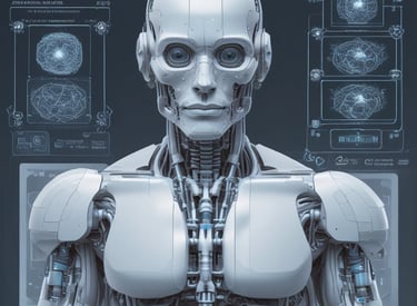 A 3D printer creating a prototype in a workshop.