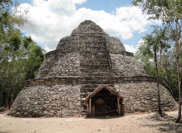 mexico coba archeological zone