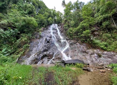 khanim waterfall khao lak thailand