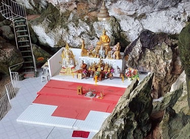 dragon cave temple phang nga thailand