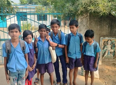 image of govt. school students