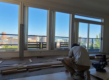 1st grade maple hardwood flooring nail down installation 