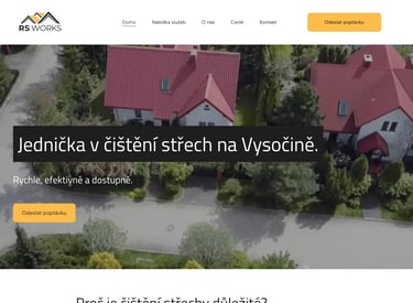 Reference RSWorks čištění střech