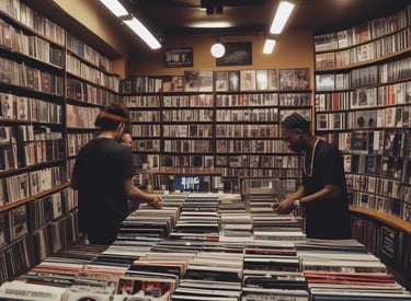 person touching book box