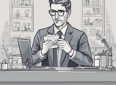 A series of signs are displayed on a light blue wall, featuring English and Chinese text. The top sign advertises paper and printing services, the middle sign mentions a charcoal dealer, and the lower signs include an 'ICE' label and a 'NO PARKING' notice.